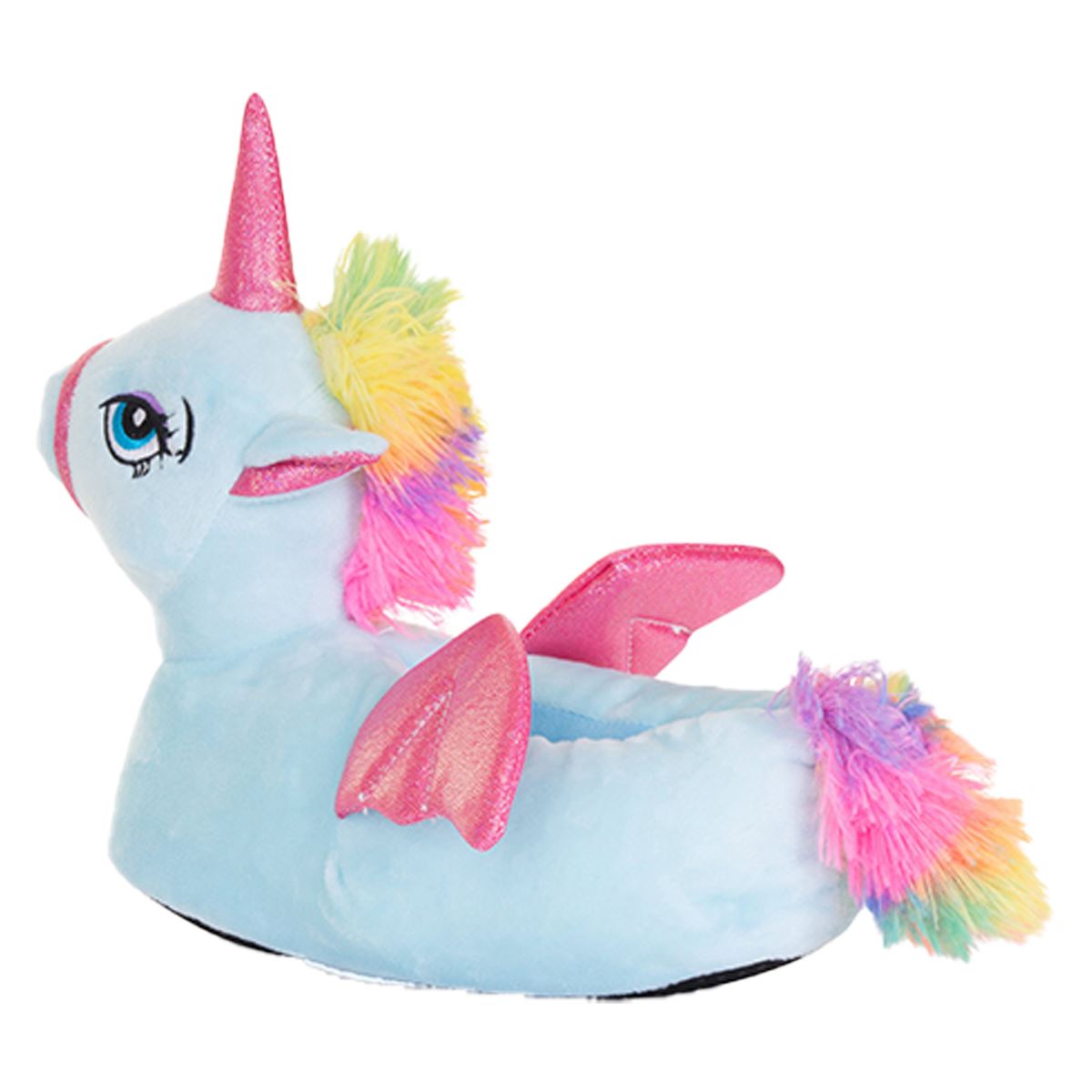 Niñas Niños 3D Suave y cómodo personaje Novedad Animal Unicornio Zapatillas - Imagen 10 de 70