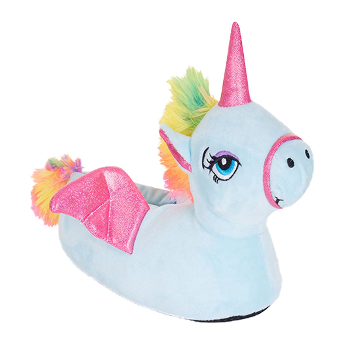 Niñas Niños 3D Suave y cómodo personaje Novedad Animal Unicornio Zapatillas - Imagen 9 de 70
