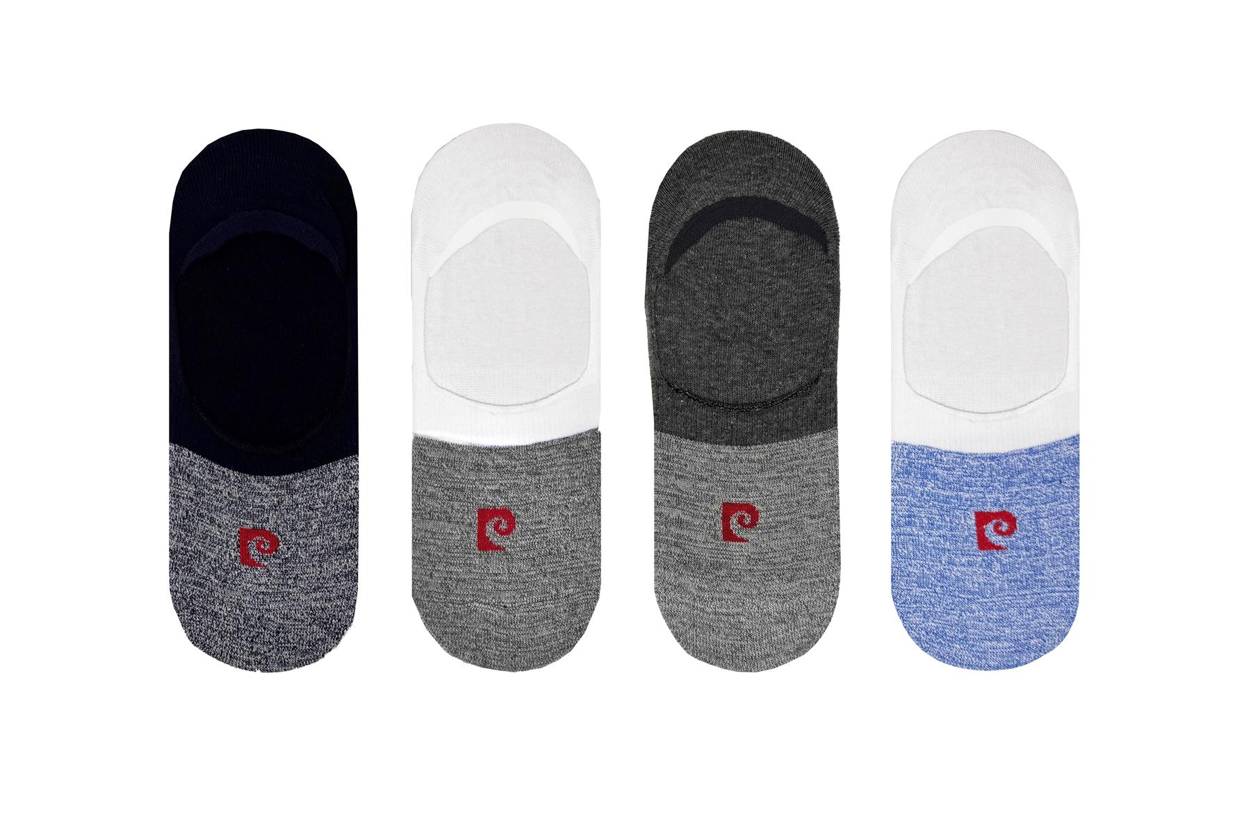 4 pares de calcetines Pierre Cardin Invisi para hombre talla 7-11 Reino Unido - Imagen 6 de 19