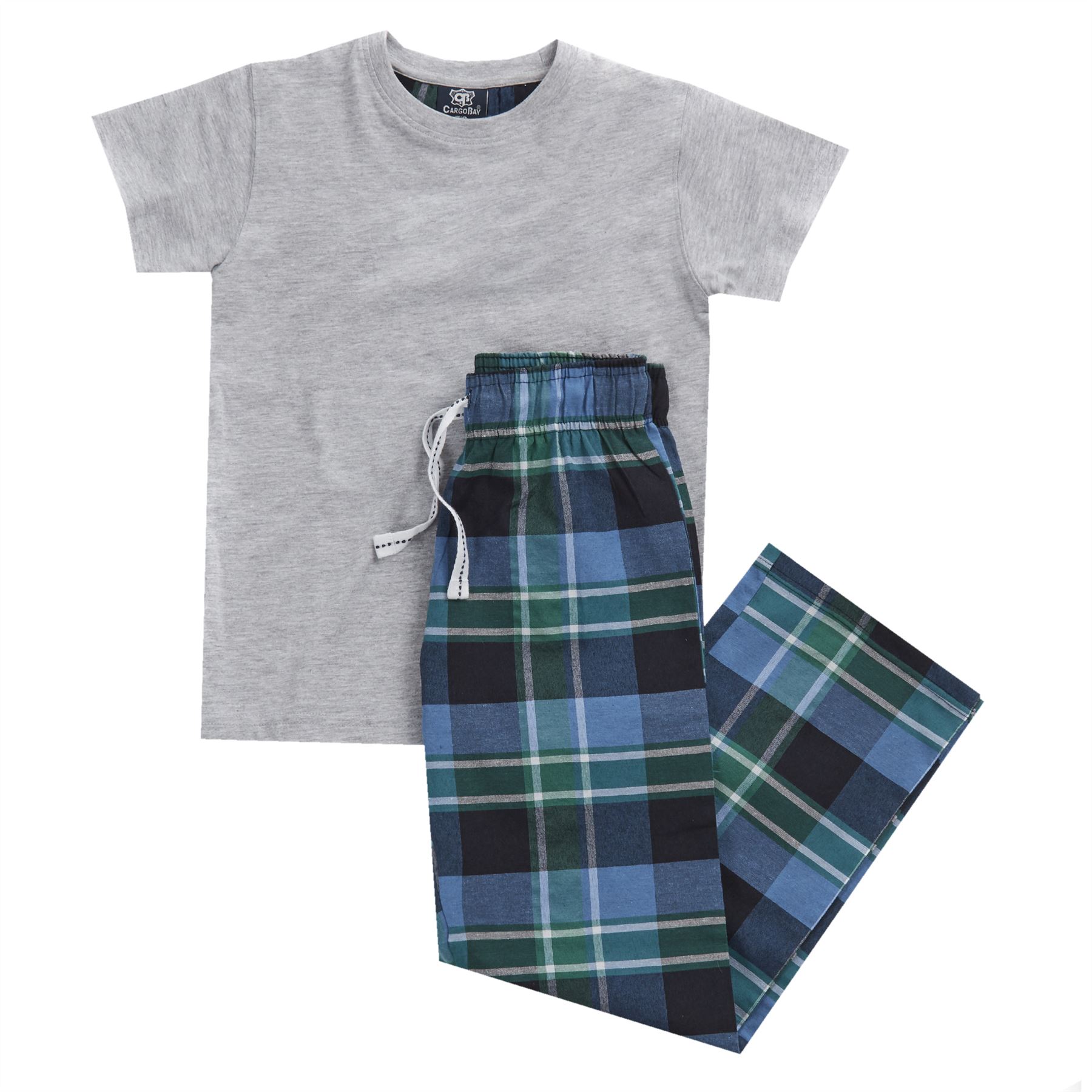 Boys Long Pyjamas Kids Jersey Summer Short Sleeved Pyjama Set Nightwear PJs - Picture 19 of 23