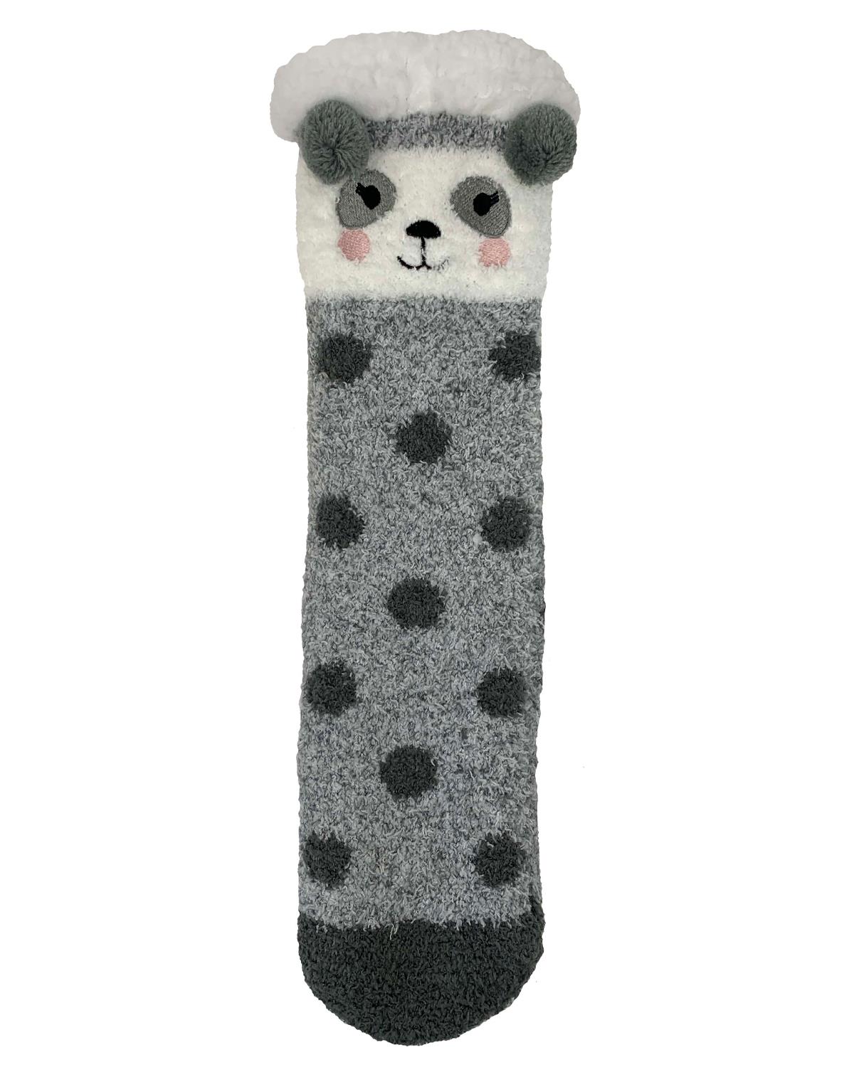Bramble Lounge Slipper Socks Non-Slip Sherpa Lined Cosy Textured Sock - Picture 18 of 30