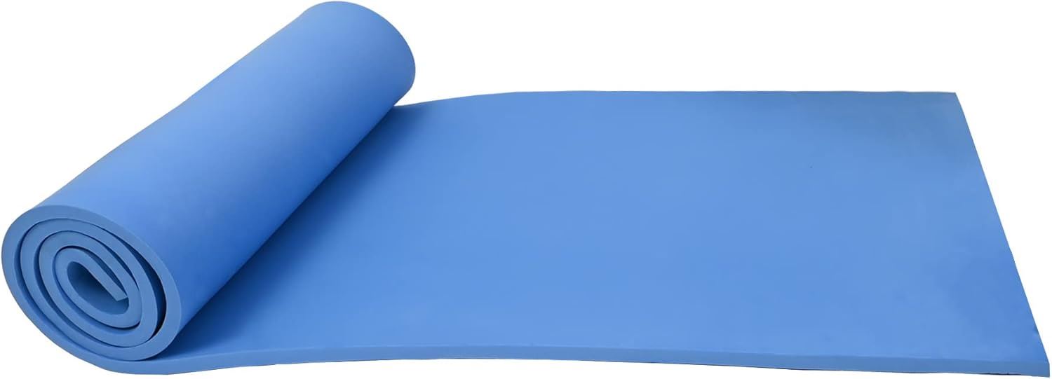 Multi Purpose Soft Roll Mat Non Slip Exercise Mat with Carry Straps