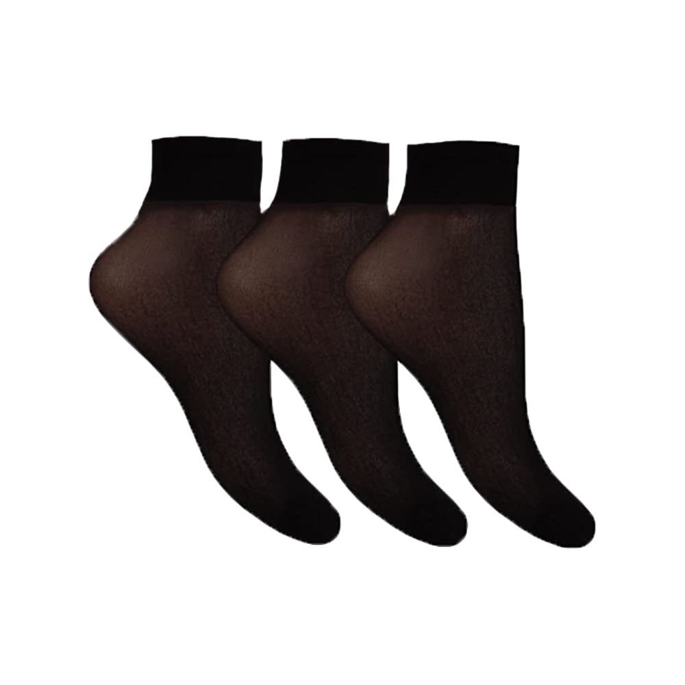 Joanna Gray Comfort Top Anklets 15 Denier Sheer Ankle Pop Sock Hosiery (9 PAIRS) - Picture 8 of 18