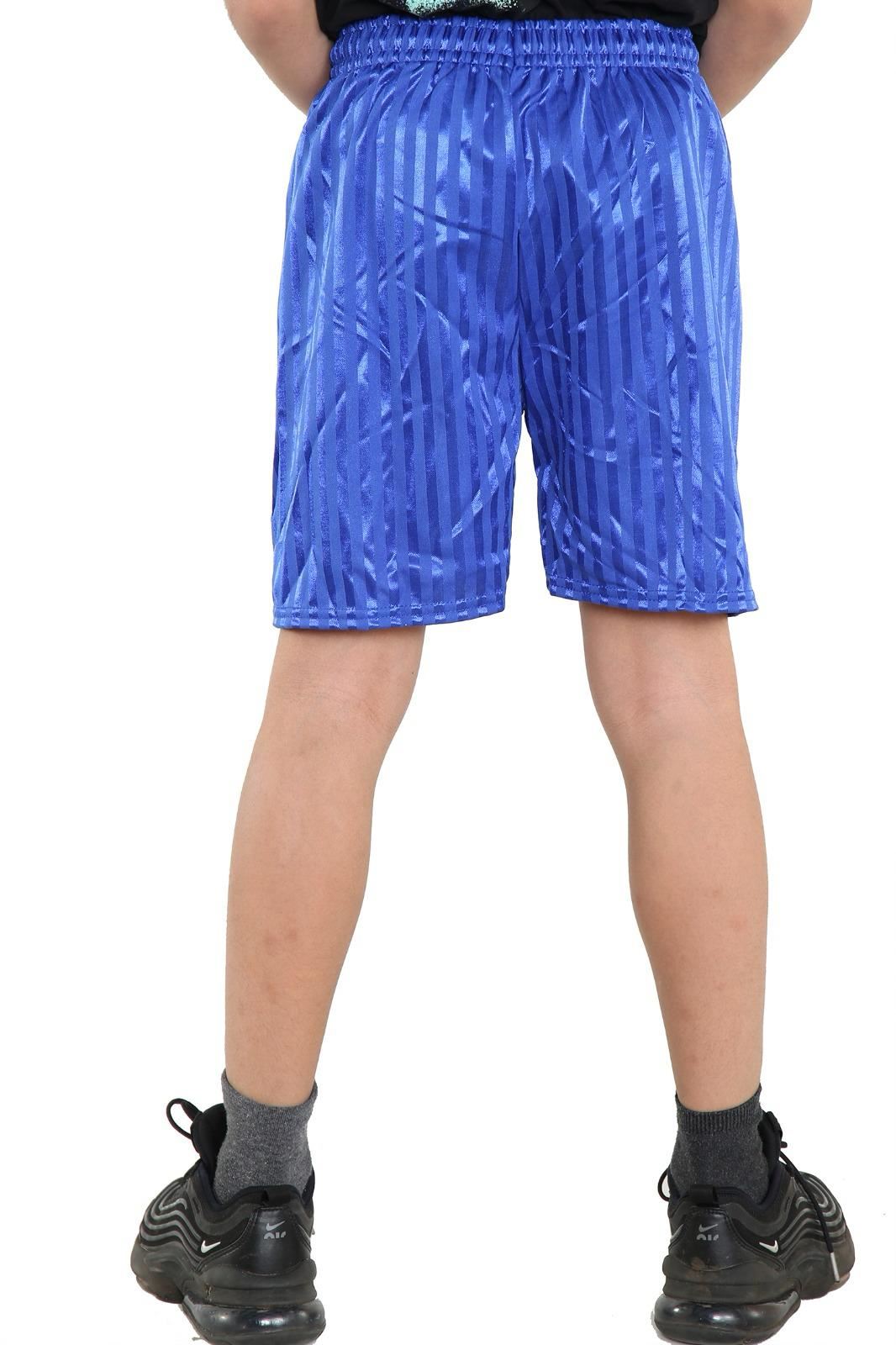 Soccer Shorts Kids Adults School PE Loose Fit Elasticated Active Gym Short - Picture 20 of 23