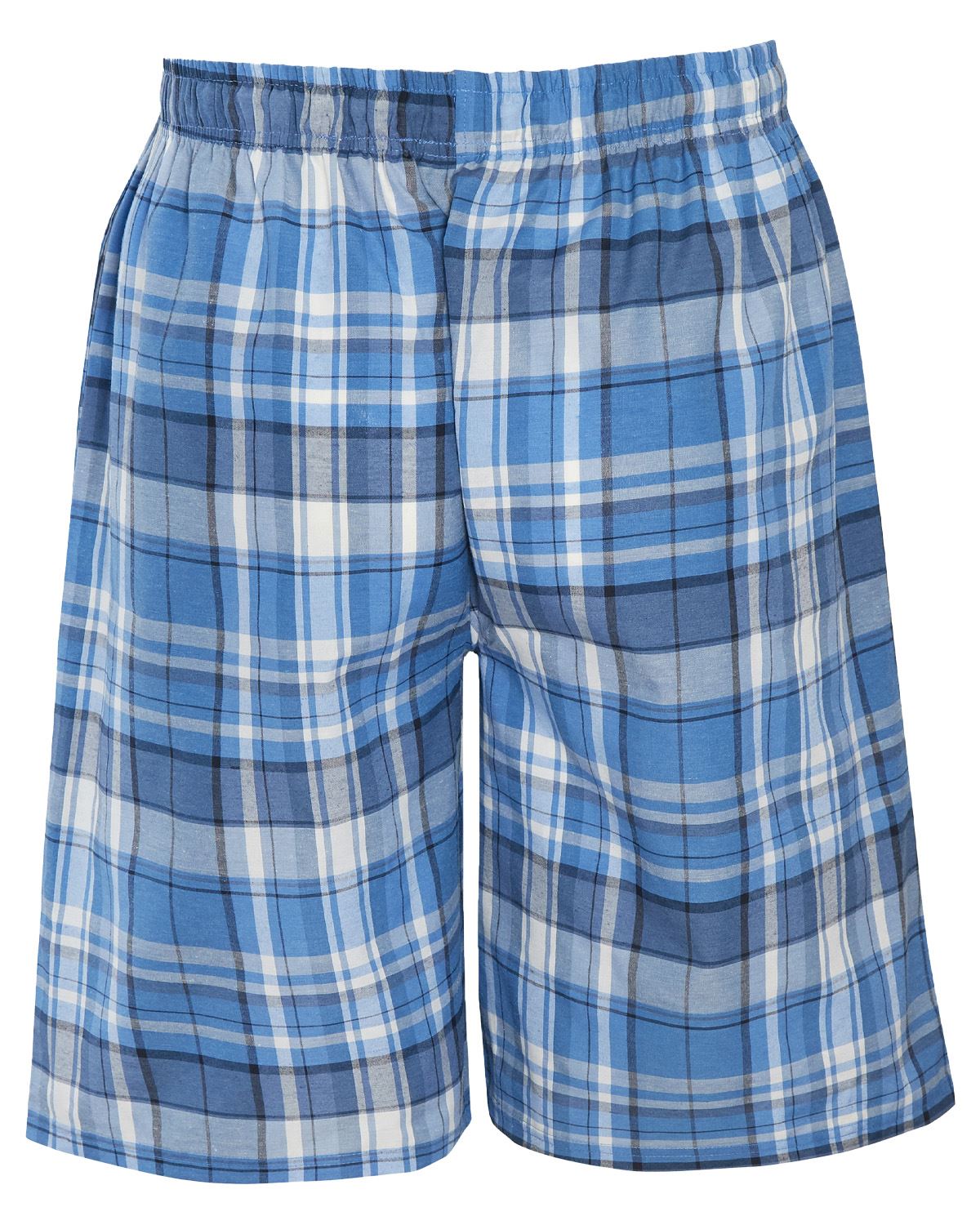 Mens Pyjama Shorts Woven Check Short Pyjamas Bottoms Pants Nightwear - Picture 28 of 35