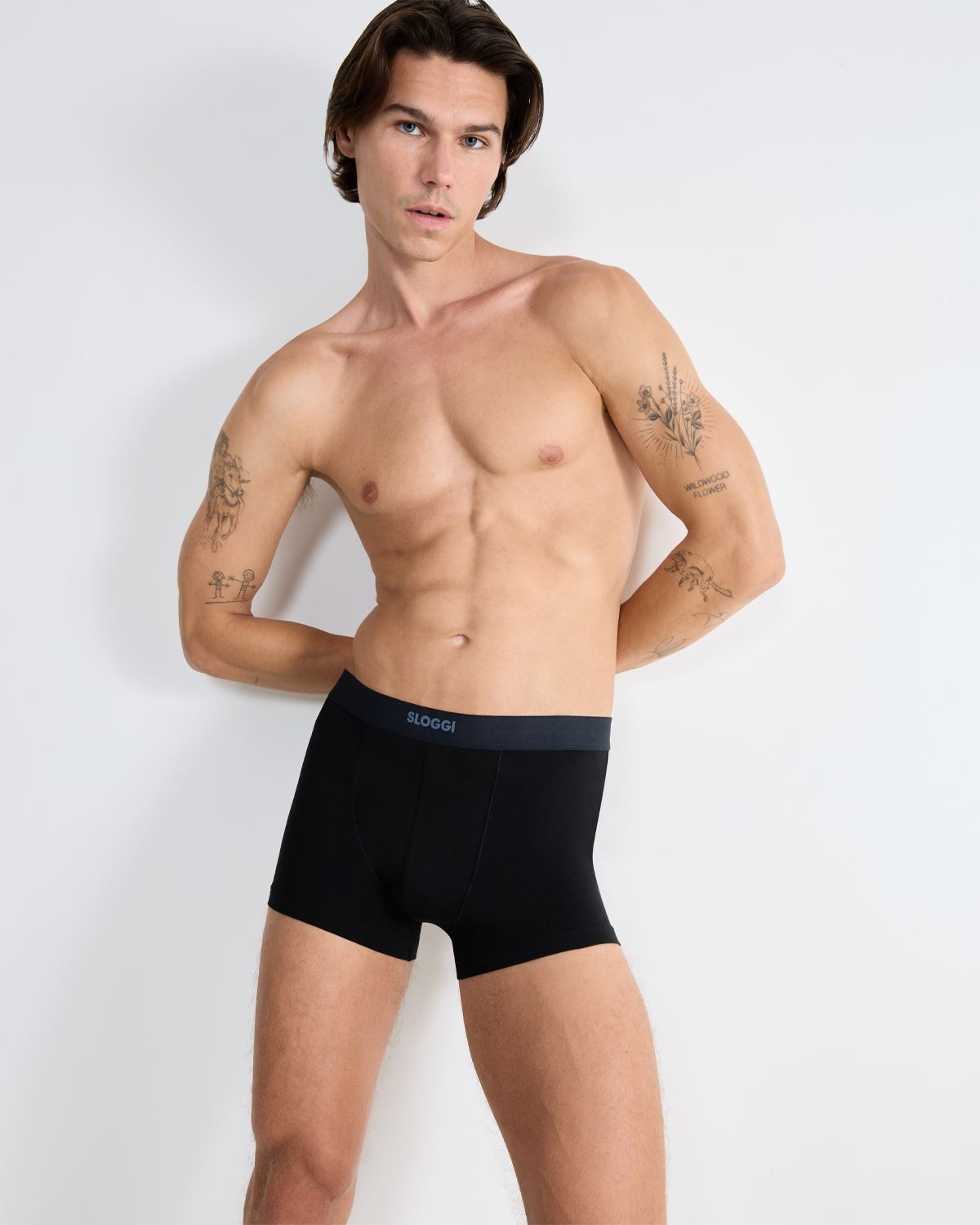 Sloggi Mens 2 Pack EVER Ease Thermoregulating Cotton Blend Boxer Shorts - Picture 5 of 11