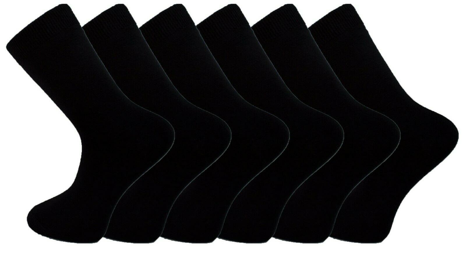 6 Pairs Mens Designer Socks, Cotton Rich Fashion Design Formal Sock