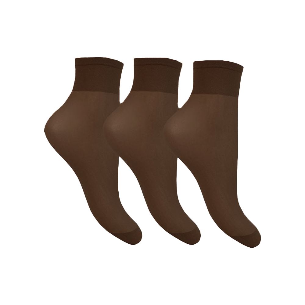 Joanna Gray Comfort Top Anklets 15 Denier Sheer Ankle Pop Sock Hosiery (9 PAIRS) - Picture 12 of 18