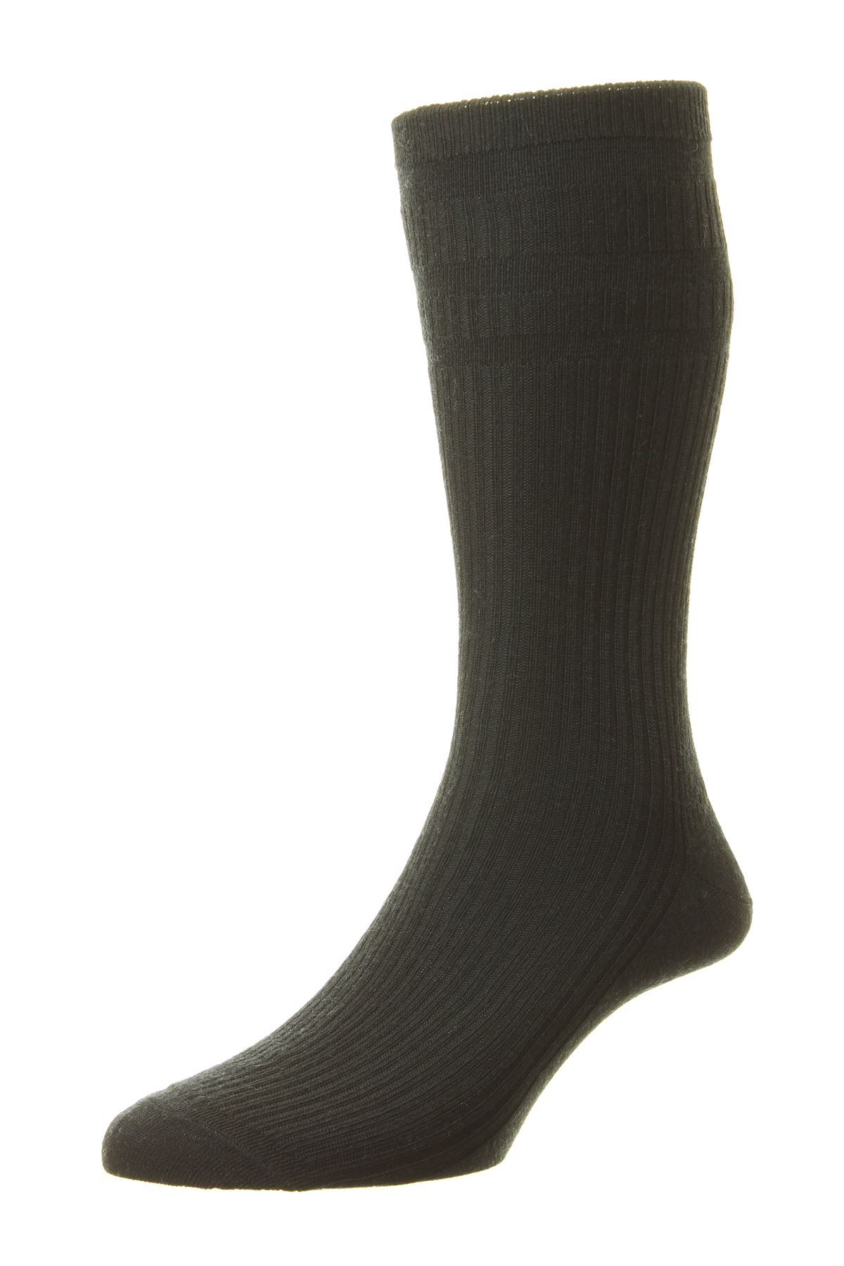 HJ Hall Wool Softop Socks Mens Ladies Loose Top Non Elastic Sock - Picture 2 of 12