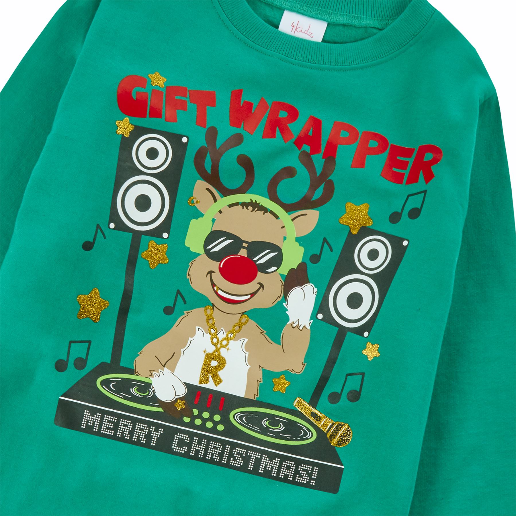 Kids Christmas Jumpers Babies Boys Girls Festive Jumpers Xmas Sweatshirts - Picture 29 of 39