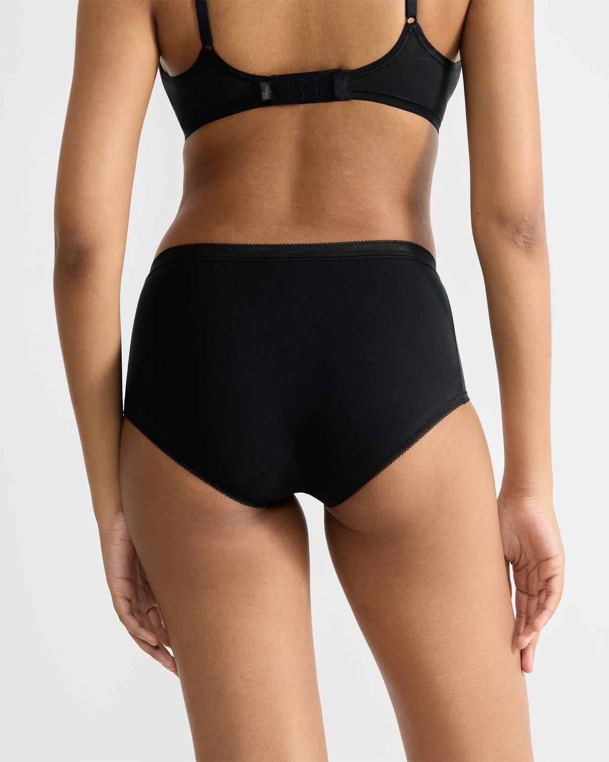 Sloggi Basic+ Midi Calzoncillo Damas Algodón Rico Bragas Ropa Interior (Paquete de 4) - Imagen 4 de 11