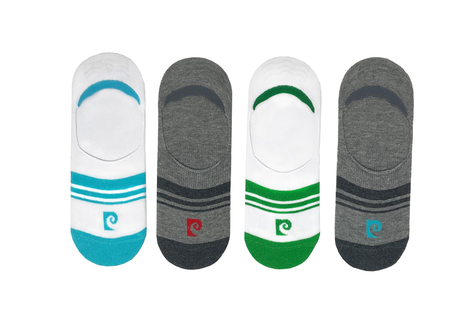 4 pares de calcetines Pierre Cardin Invisi para hombre talla 7-11 Reino Unido - Imagen 2 de 19
