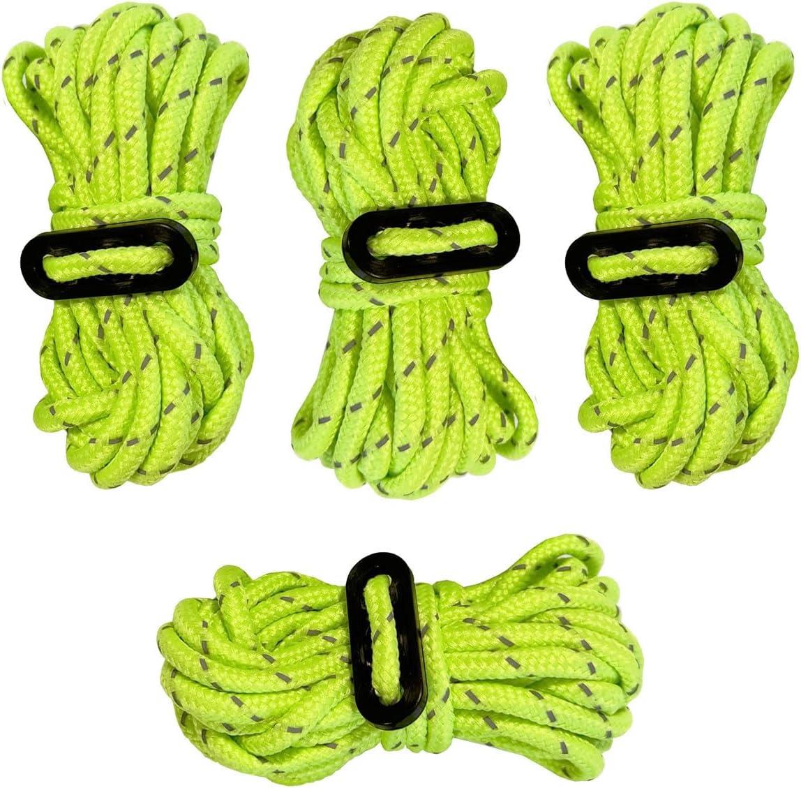Summit 4 Hi Vis Abspannseile mit Spannern für Camping - Bild 3 von 6