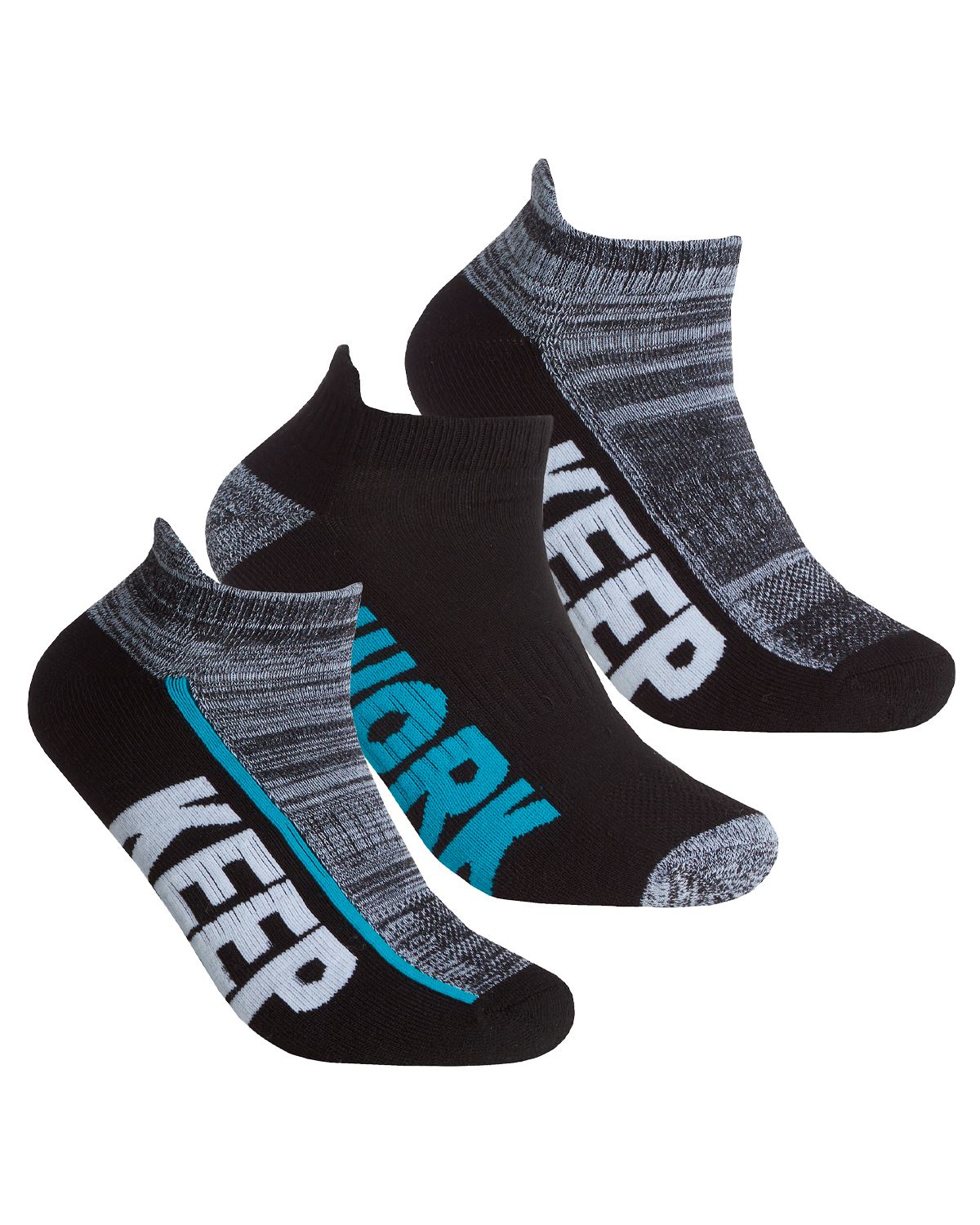 Kids Trainer Socks Boys Girls Active Breathable Sport Liner Sock 6 or 12 Pairs - Picture 18 of 31
