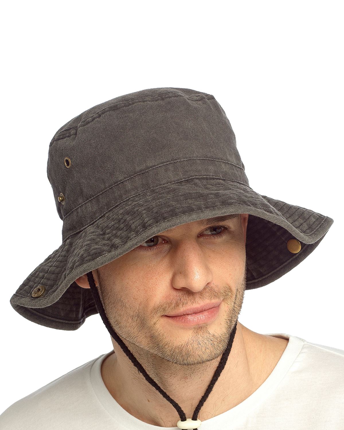 Mens Safari Hat Adults Cotton Aussie Outdoor Garden Holiday Wide