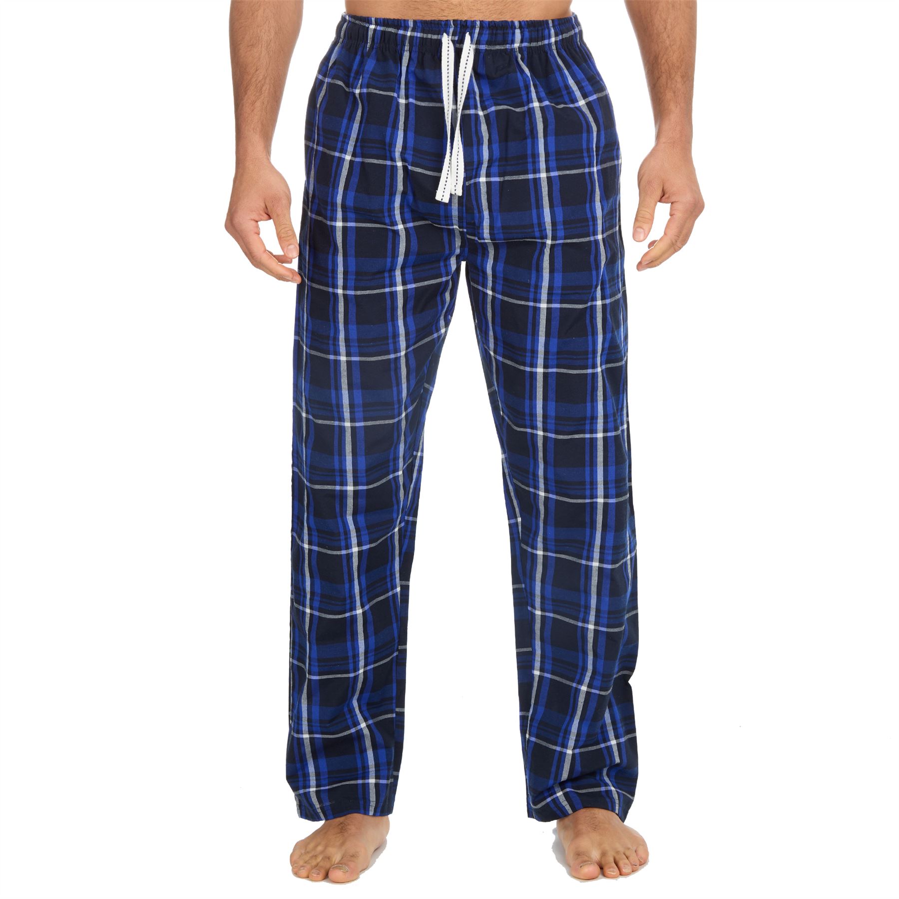 Woven Lounge Pants Mens Lightweight Woven Pyjama Bottoms PJs Nightwear - Picture 37 of 39