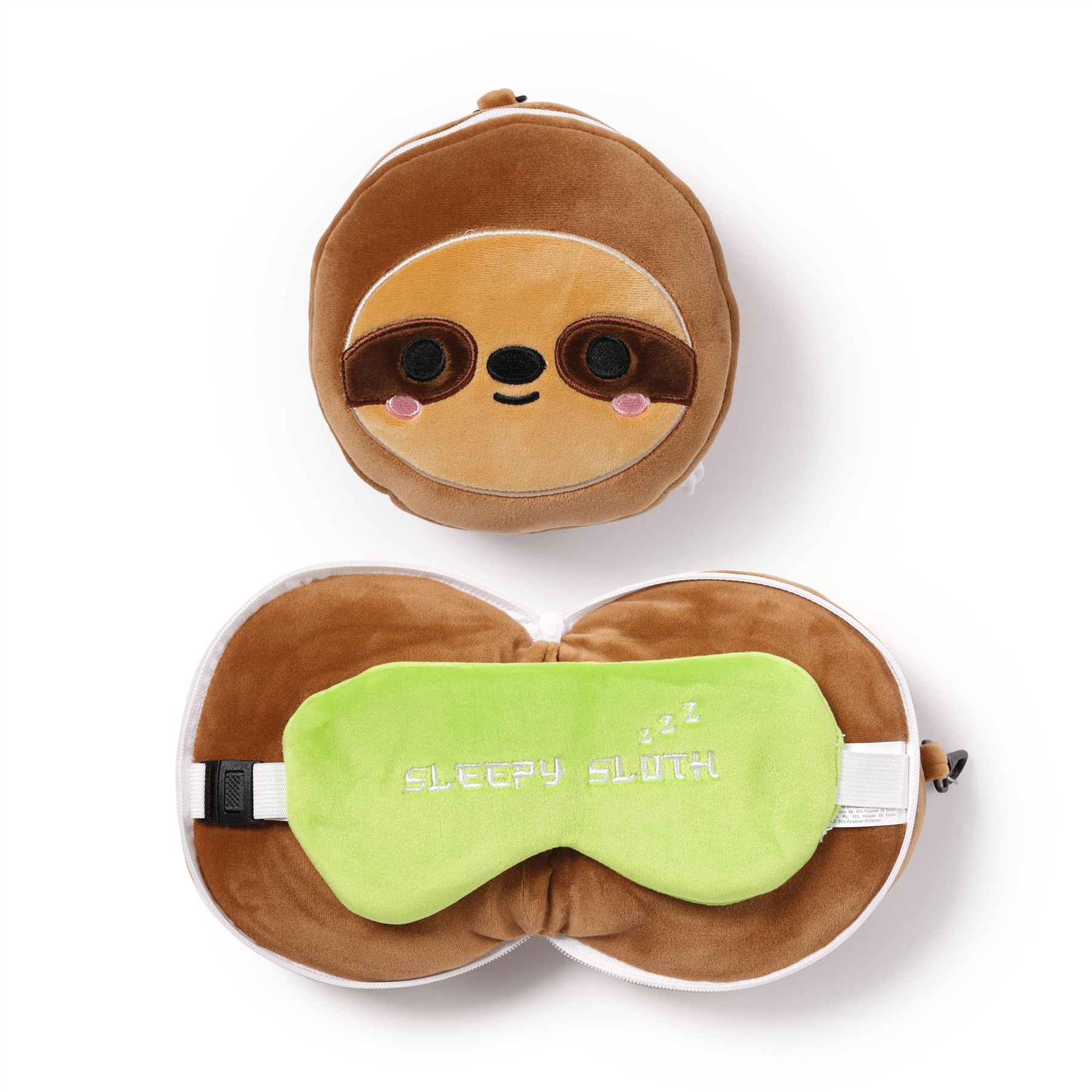 Character Plush Travel Pillow & Sleep Eye Mask - Picture 69 of 78