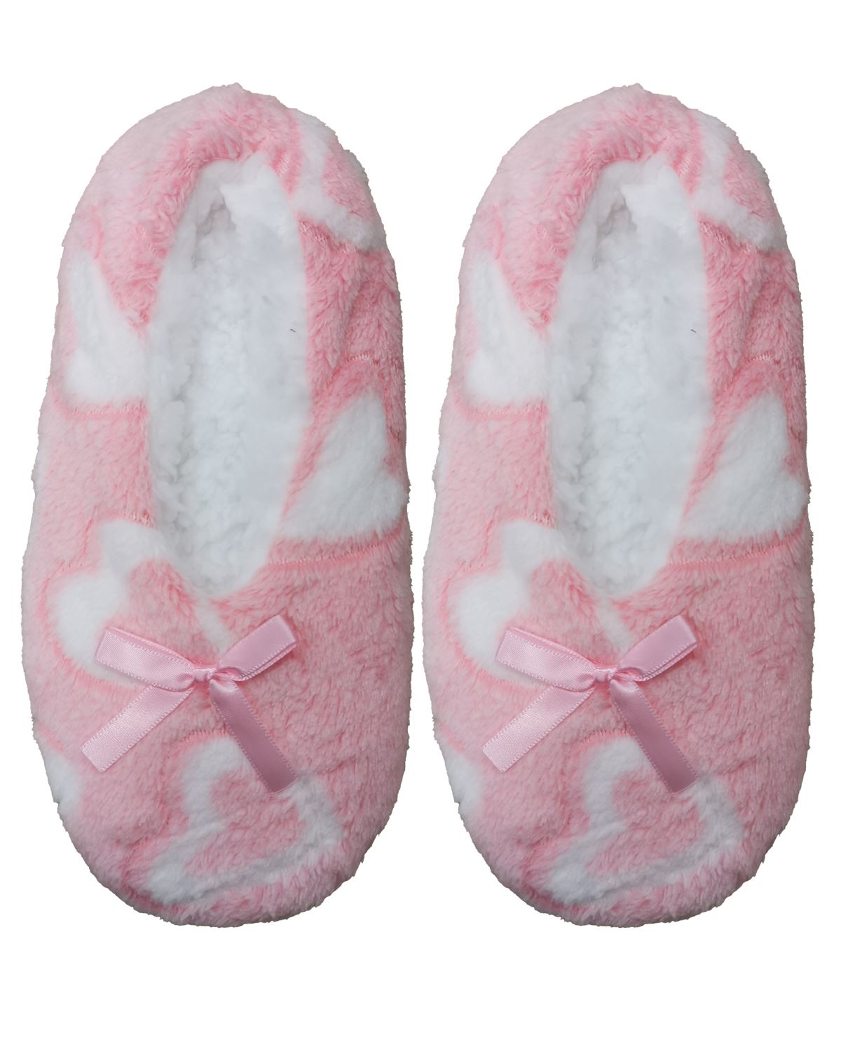 Ballerina Soft Fleece//Knitted Bed Slippers with Grip Sherpa Lined//Unlined