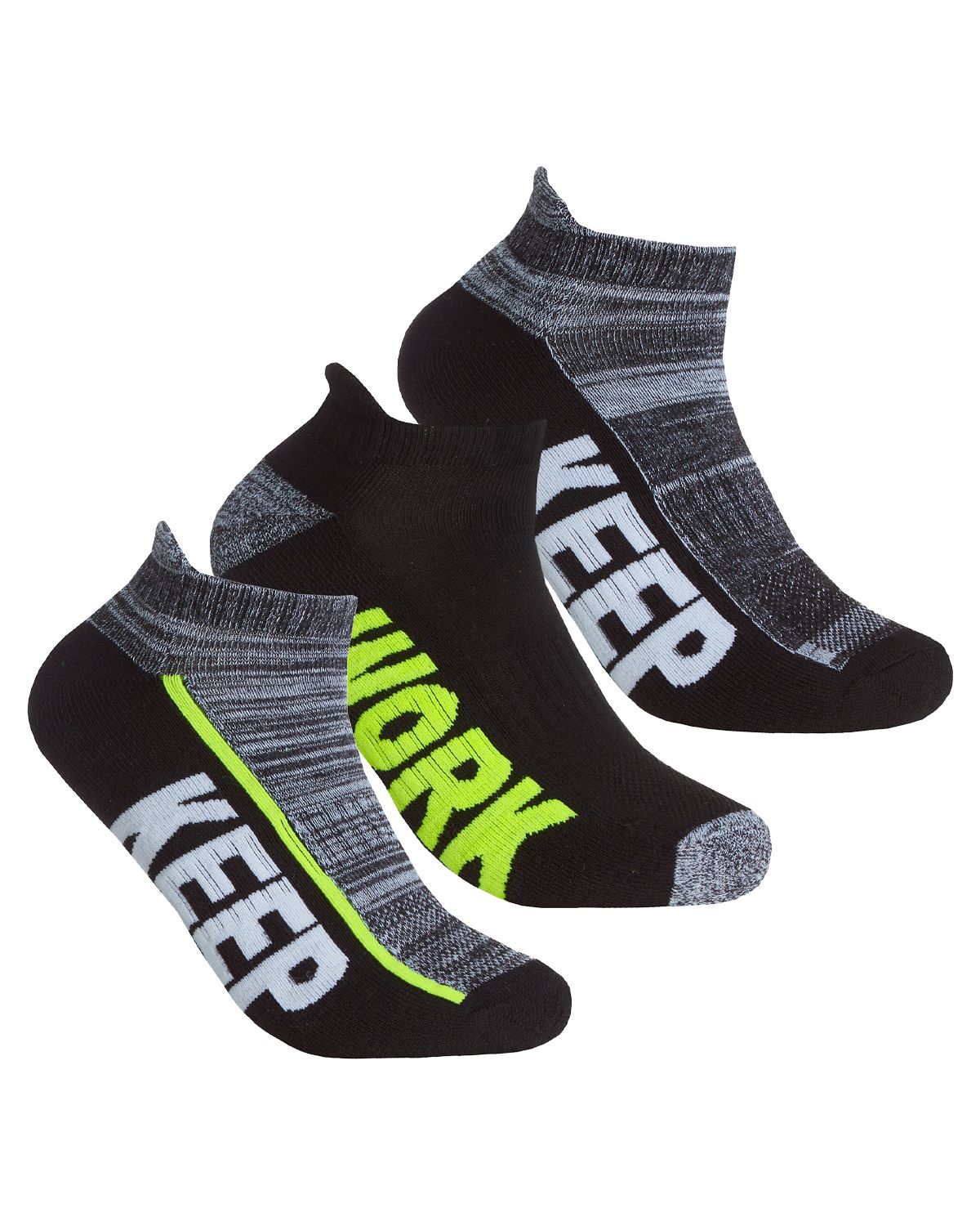 Kids Trainer Socks Boys Girls Active Breathable Sport Liner Sock 6 or 12 Pairs - Picture 19 of 31