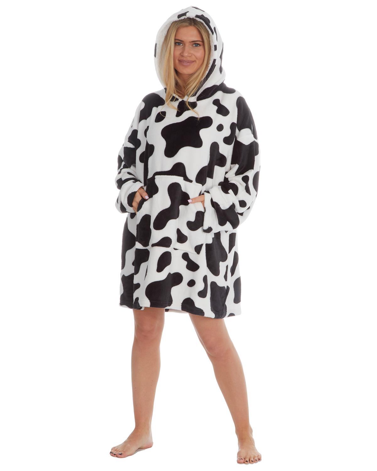 Shamdon Home Collection Coperta con Cappuccio Oversize per Donne Uomini Adulti - Extra Lunga Calda e Morbida Coperta Indossabile con Cappuccio per Coccole Felpa, Regali per Natale Compleanno