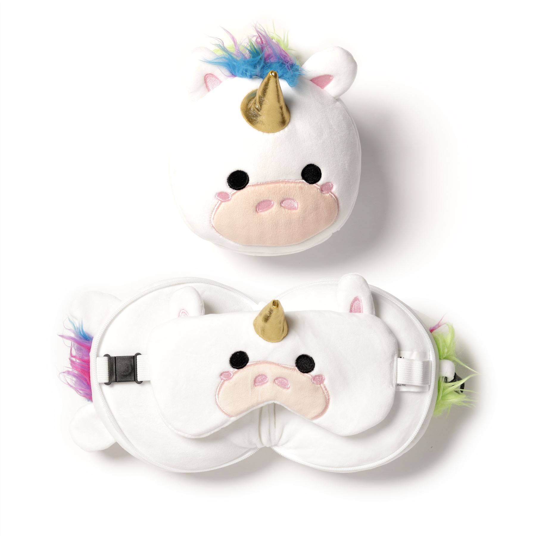 Character Plush Travel Pillow & Sleep Eye Mask - Picture 74 of 78