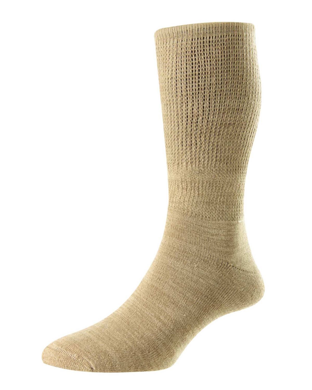 HJ Hall leichte Diabetikersocken Herren Damen Baumwolle Bambus lose Stricksocke - Bild 7 von 8