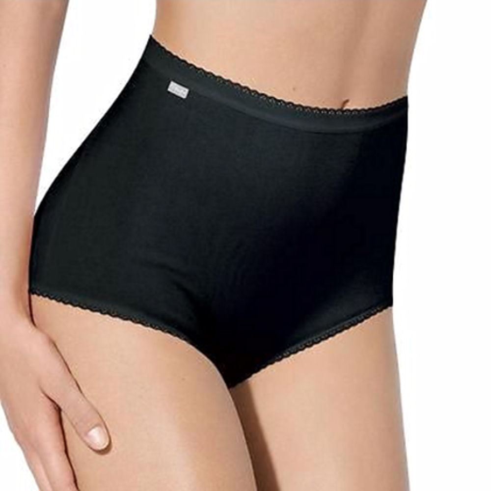 Womens Charnos 2 pack Cotton Rich Maxi Brief 38910 Black or White