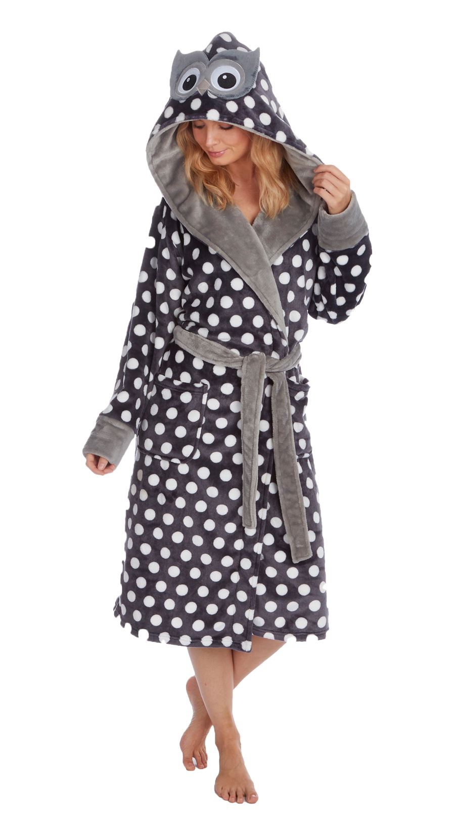 bademantel damen lustig