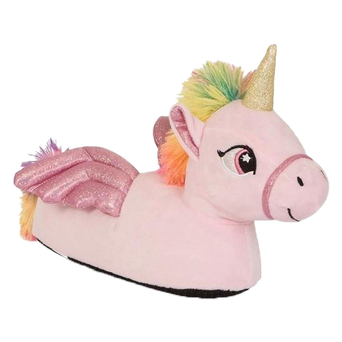 Niñas Niños 3D Suave y cómodo personaje Novedad Animal Unicornio Zapatillas - Imagen 11 de 70