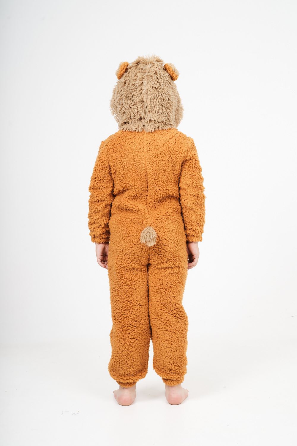 Kids Novelty Animal 1Onezie Soft Coral Fleece 3D All in One Sleepsuit with Hood - Picture 43 of 88