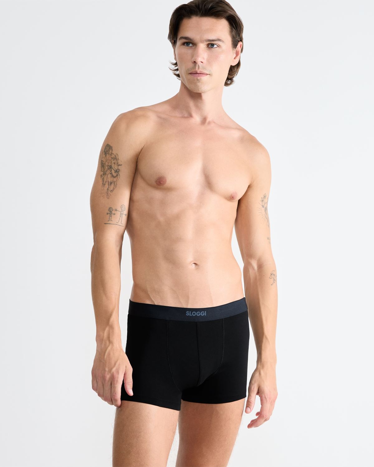 Sloggi Mens 2 Pack EVER Ease Thermoregulating Cotton Blend Boxer Shorts - Picture 2 of 11