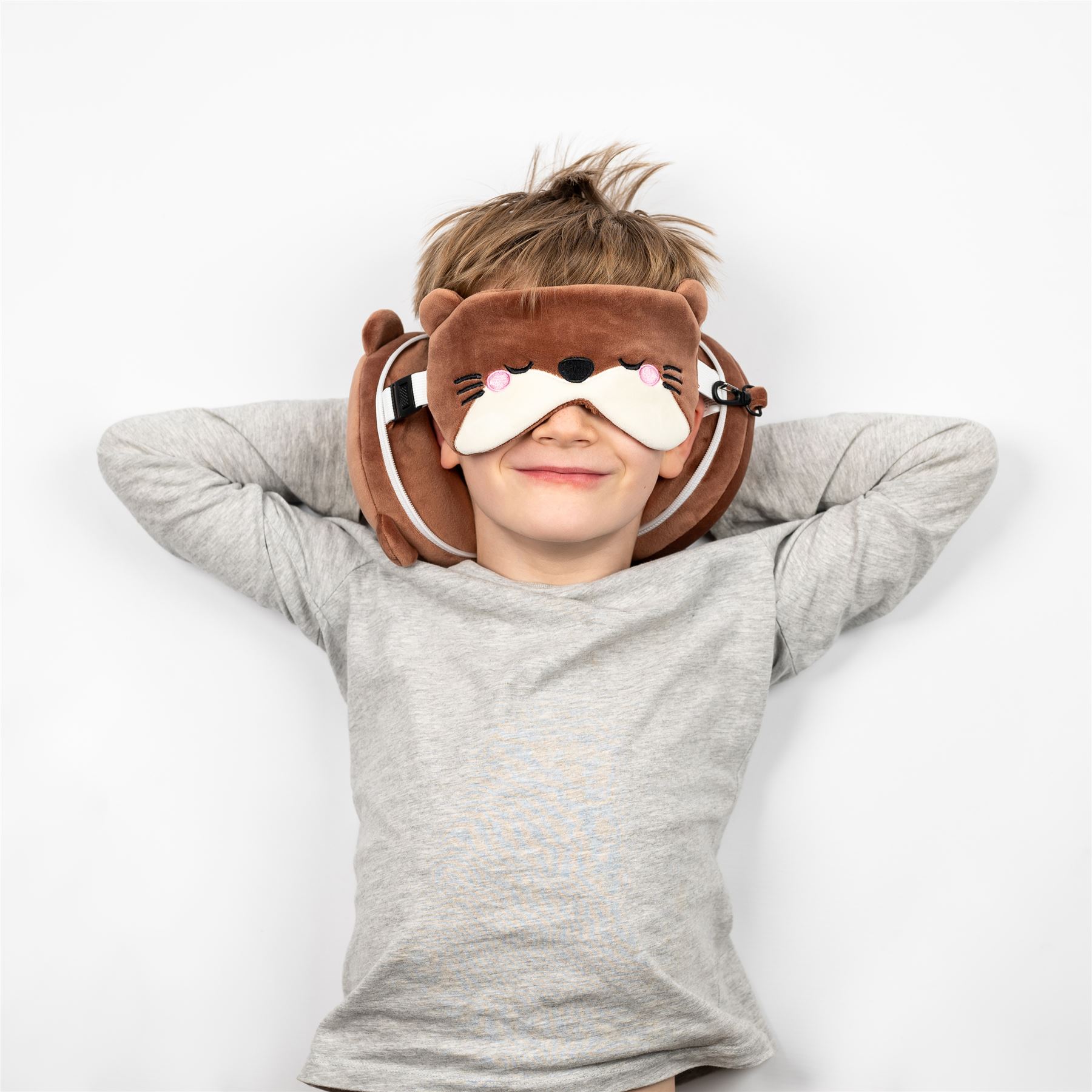 Character Plush Travel Pillow & Sleep Eye Mask - Picture 13 of 78