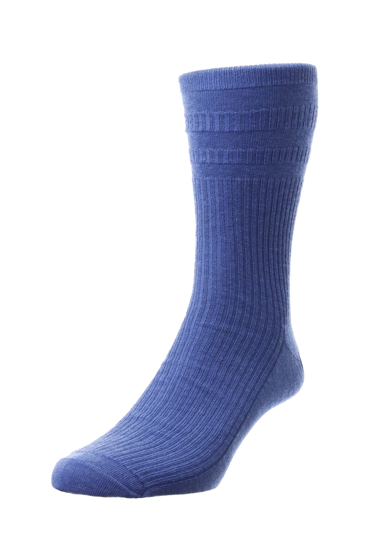 HJ Hall Wool Softop Socks Mens Ladies Loose Top Non Elastic Sock - Picture 4 of 12