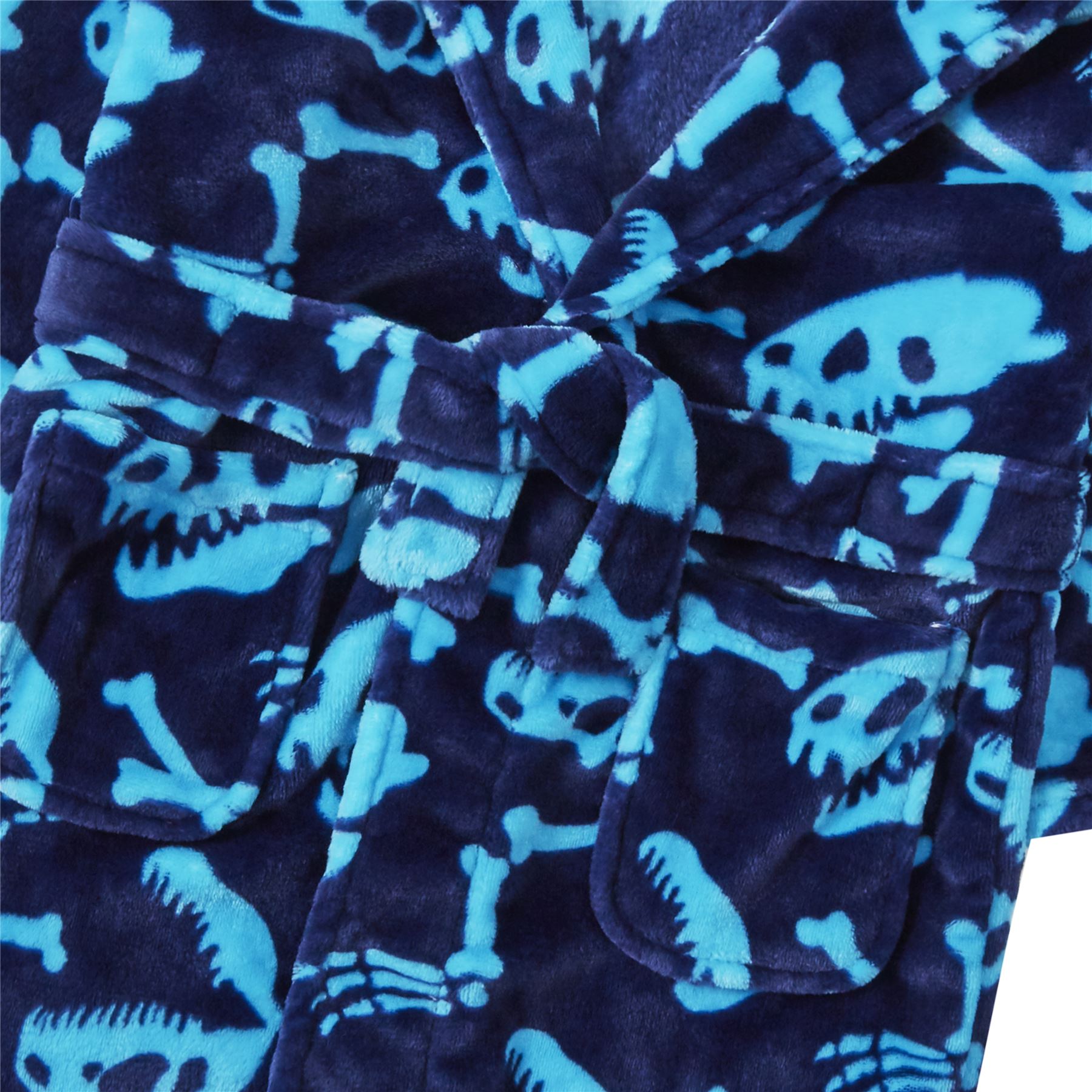 Kids Boys Childrens Novelty Soft Fleece Hooded Fun Character Dressing