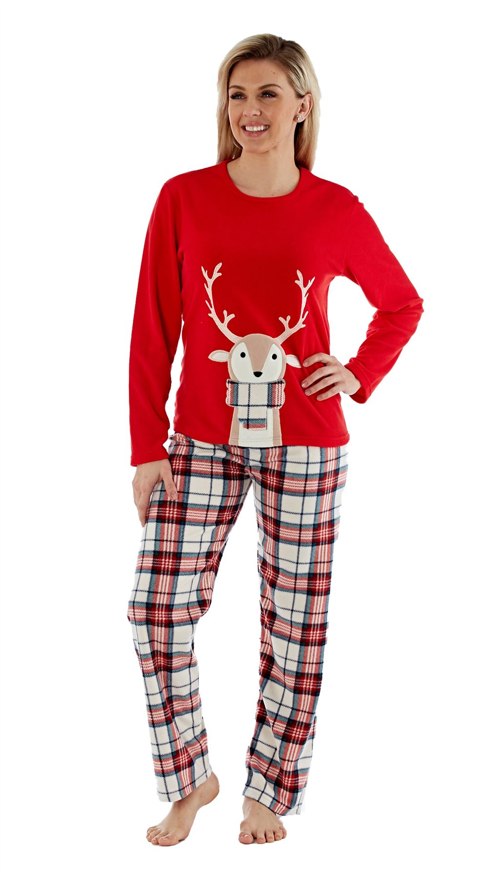 Winter Fleece Fluffy Warm Cosy Soft PJs Pyjamas Various Designs eBay