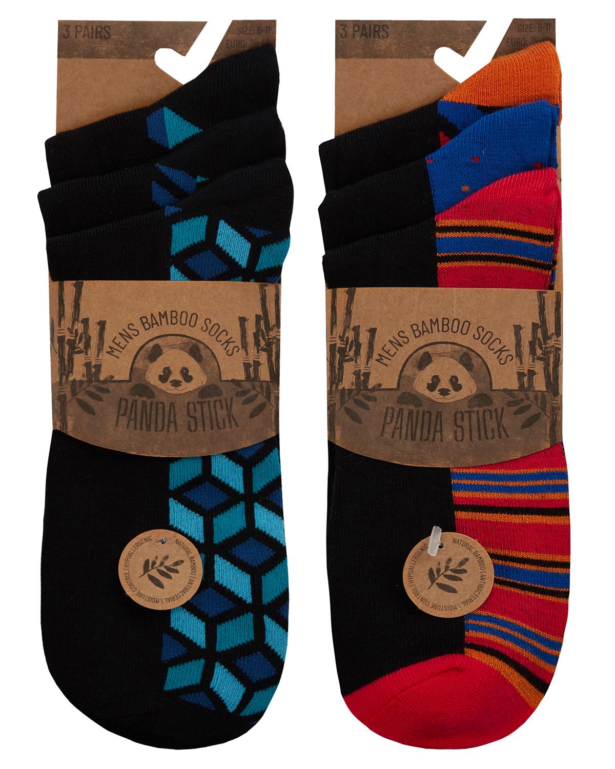 Bamboo Dress Socks Mens Breathable Antibacterial Mid Calf Sock (6 or 12 Pairs) - Picture 29 of 49