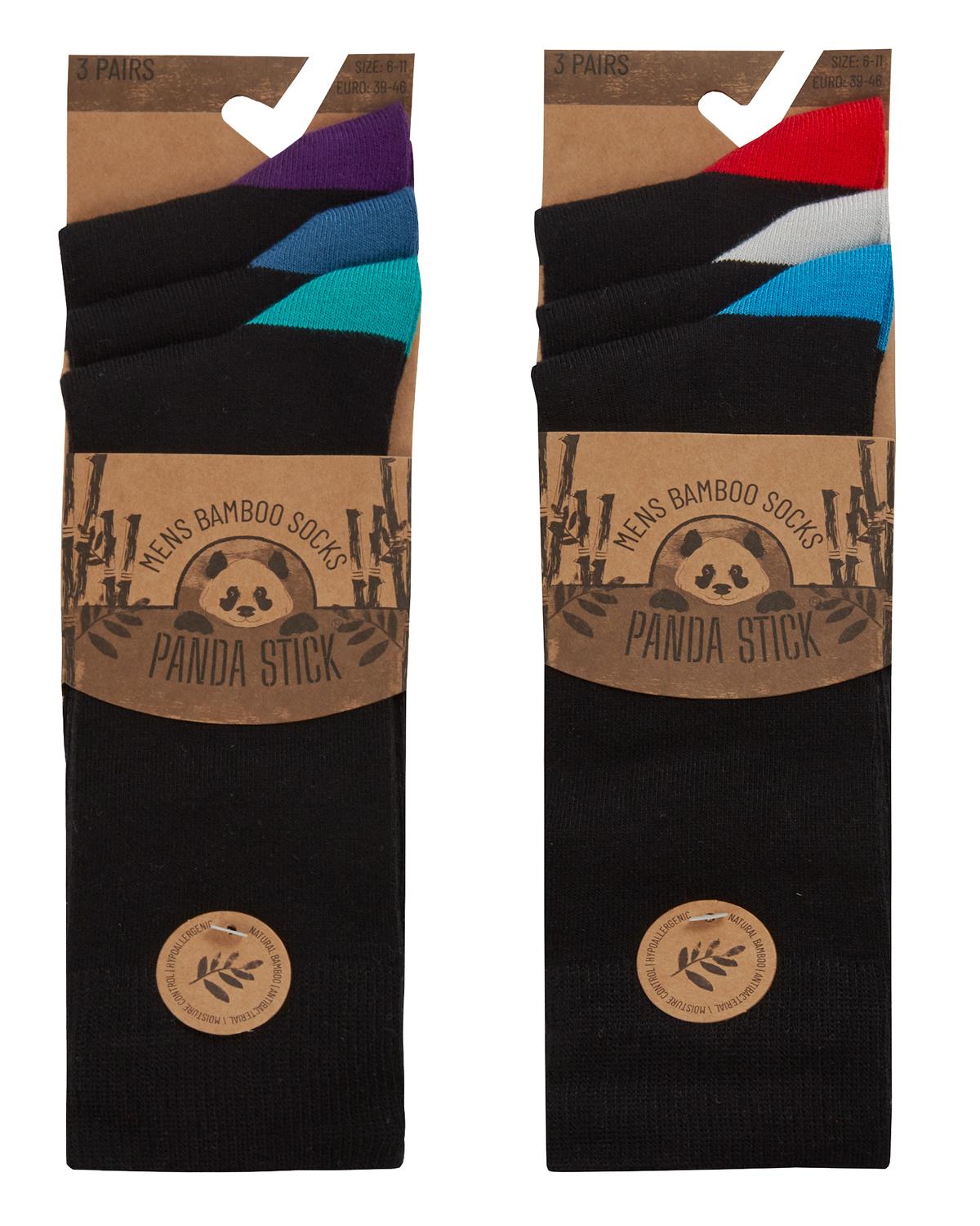Bamboo Dress Socks Mens Breathable Antibacterial Mid Calf Sock (6 or 12 Pairs) - Picture 17 of 49