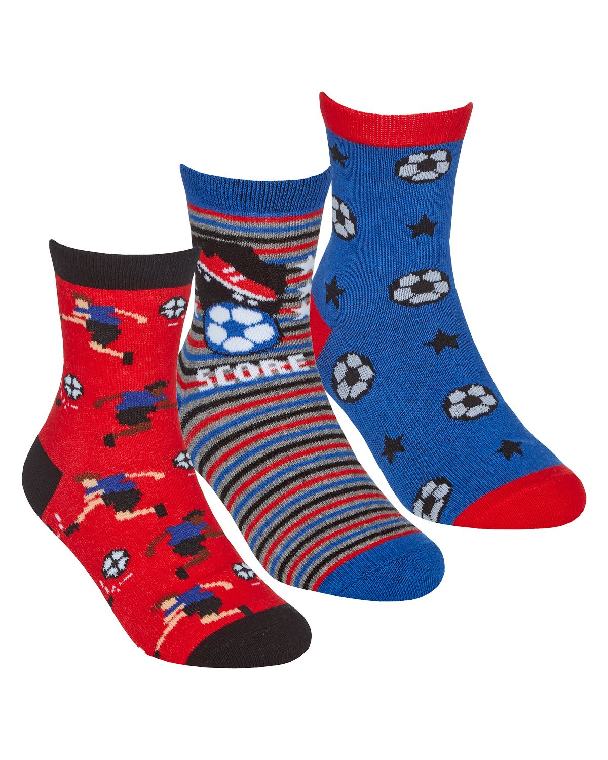 Kids Cotton Rich Socks Boys Girls Novelty Fun Everyday Ankle Sock (6 Pairs) - Picture 10 of 24