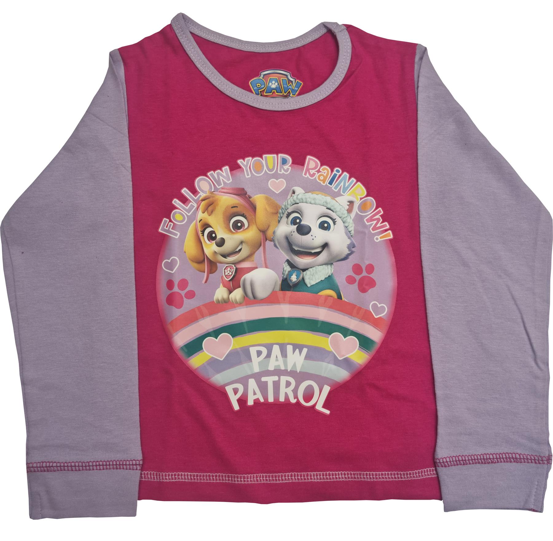 Girls Character Pajamas Kids Novelty Disney Nickelodeon Official Licensed Pajama - Picture 25 of 37