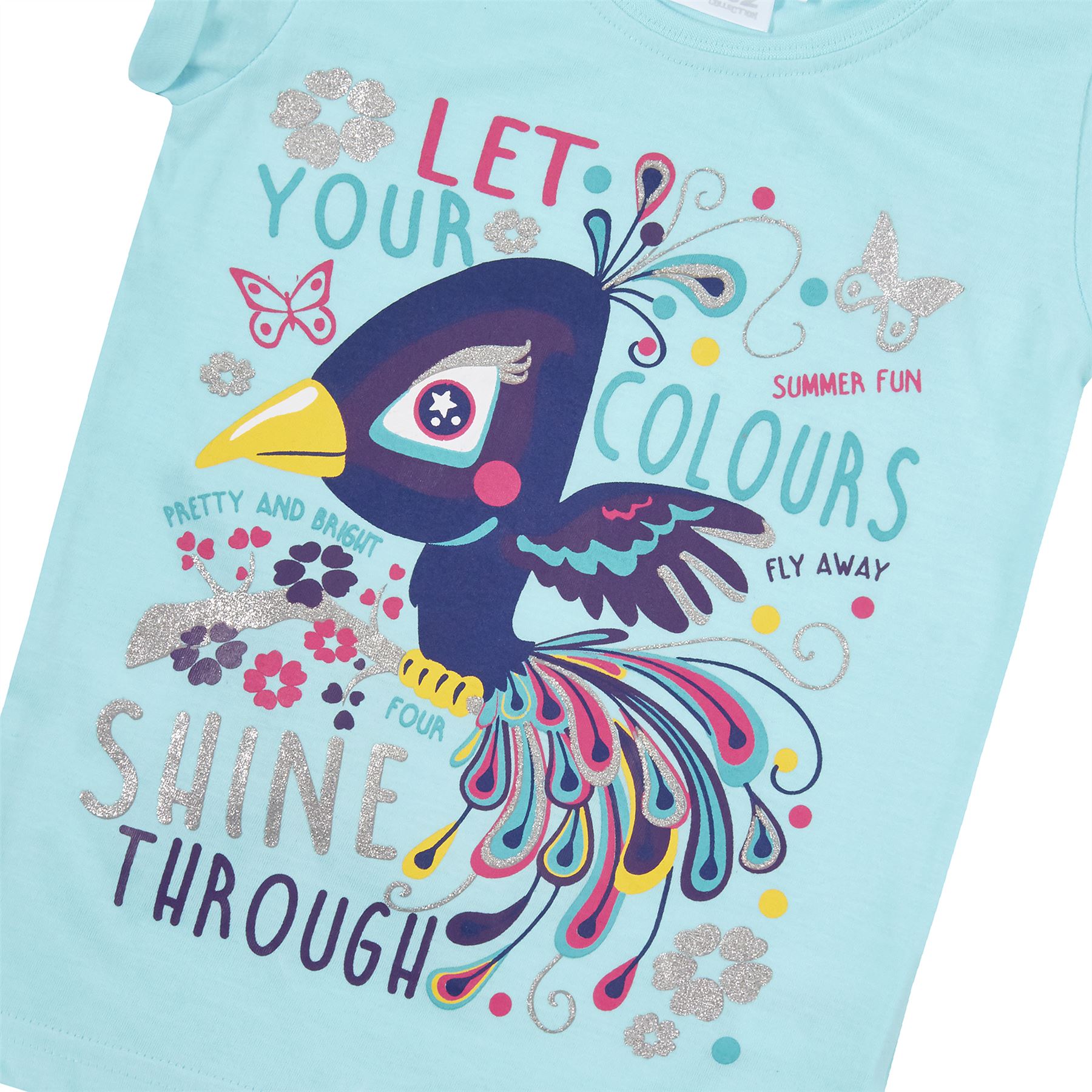 Birthday Age Cotton T-Shirt Boys Girls Short Sleeve Number Tee - Picture 13 of 17