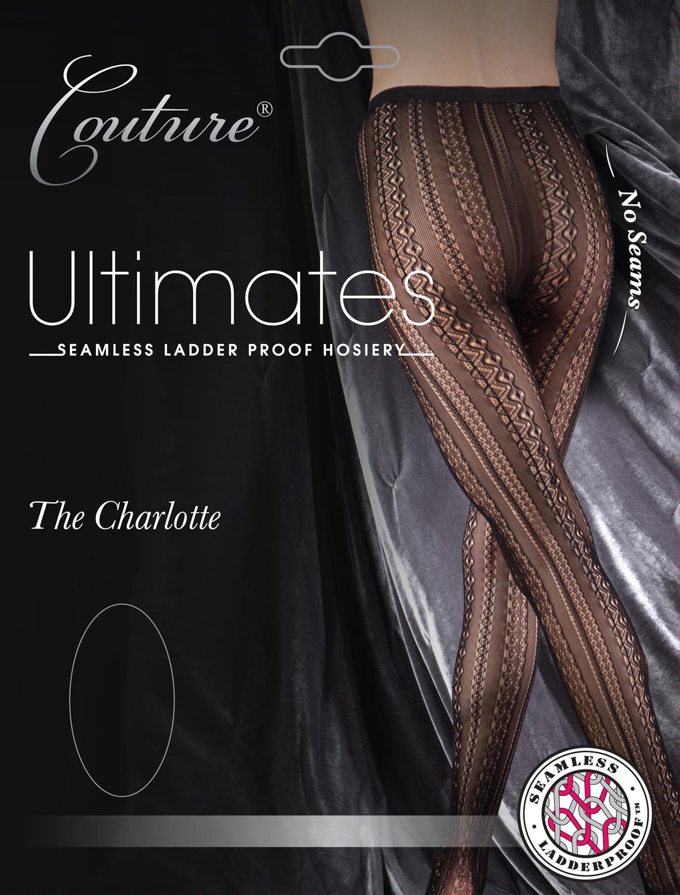 Collants Noir Sans Couture Façon échelle | Modèles Variés Chatoyants Femme