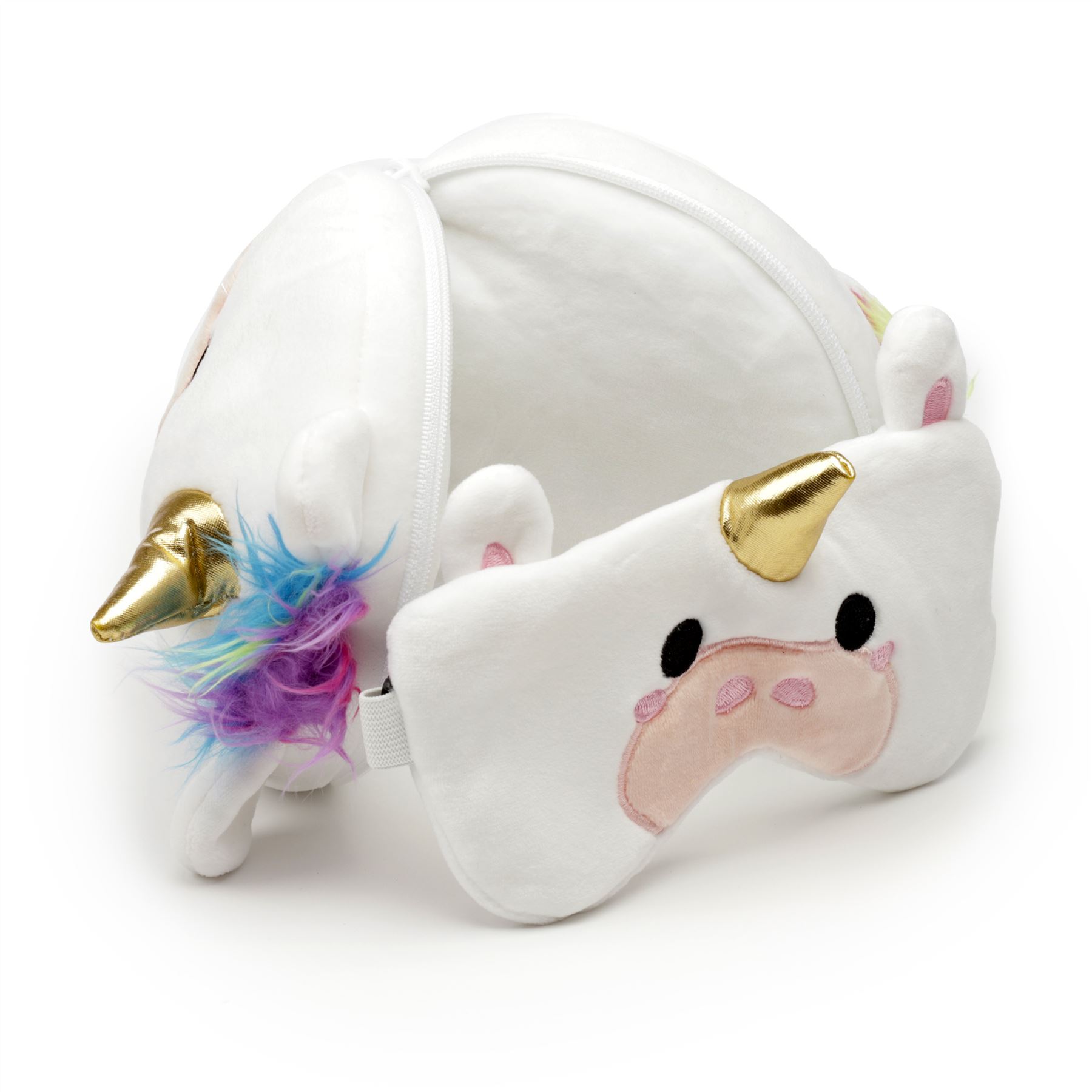 Character Plush Travel Pillow & Sleep Eye Mask - Picture 75 of 78