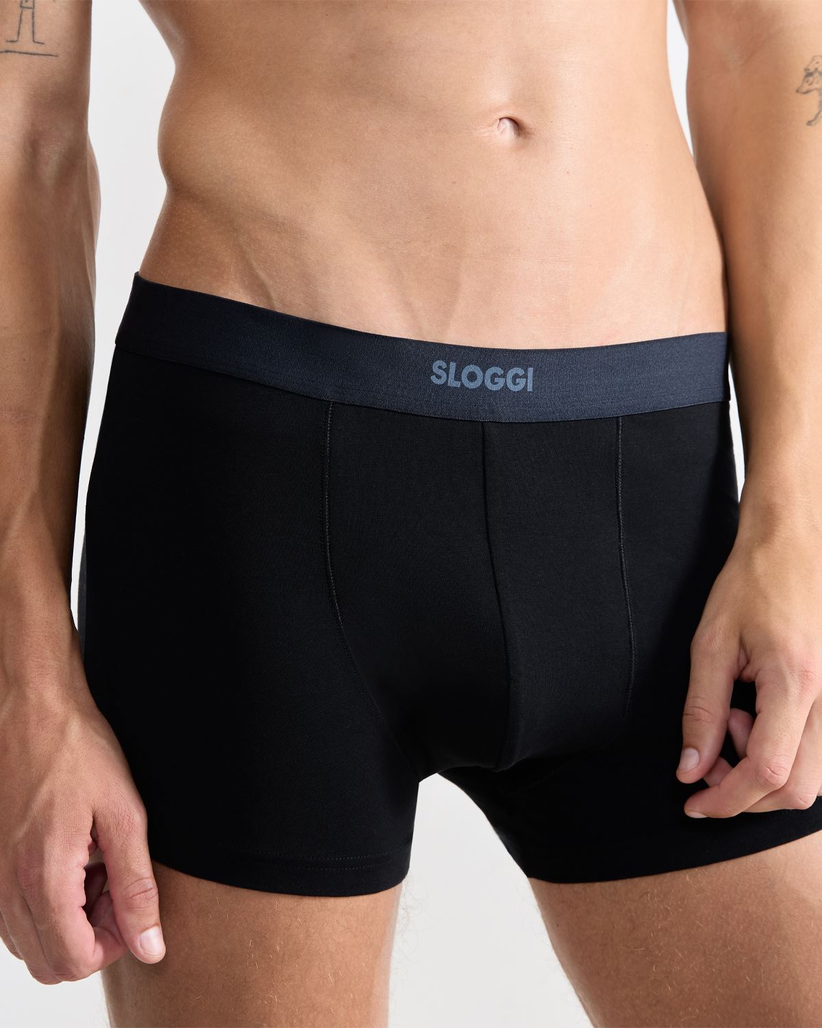 Sloggi Mens 2 Pack EVER Ease Thermoregulating Cotton Blend Boxer Shorts - Picture 4 of 11