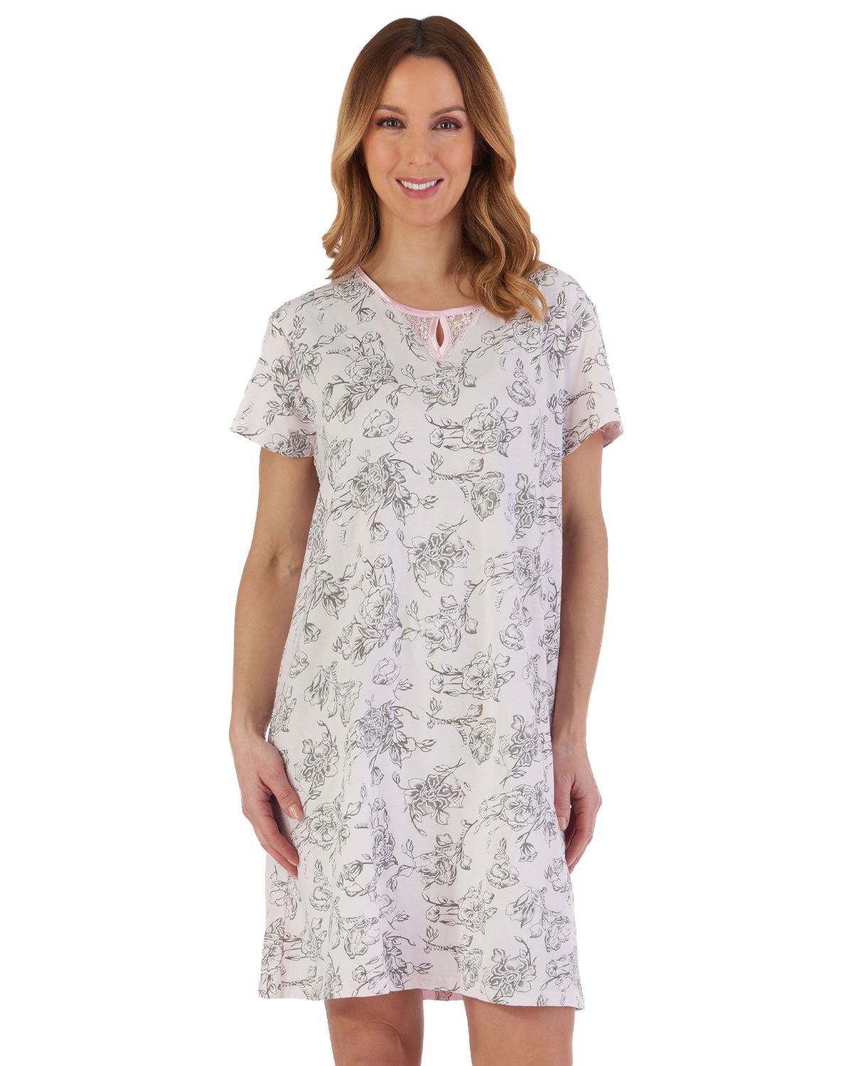 Floral Nightie Nightdress Slenderella 