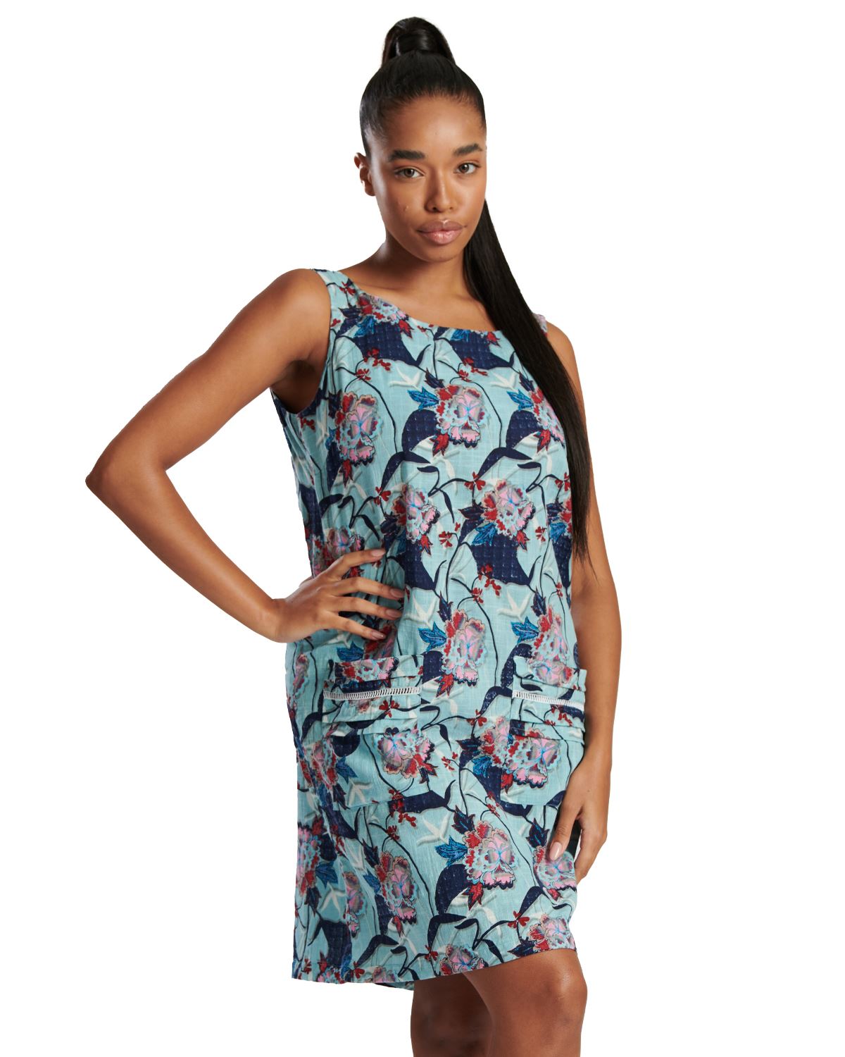 ToBeInStyle Girl's Summer Dress - Cotton Blend Sleeveless Dress, Assorted Styles