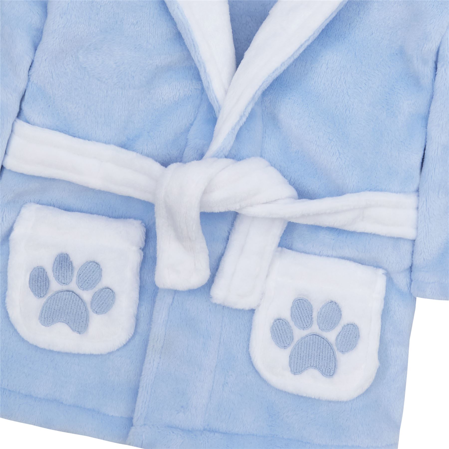 Baby Toddlers Bathrobe Infant Kid Soft Coral Fleece Hooded Dressing Gown - Picture 63 of 103