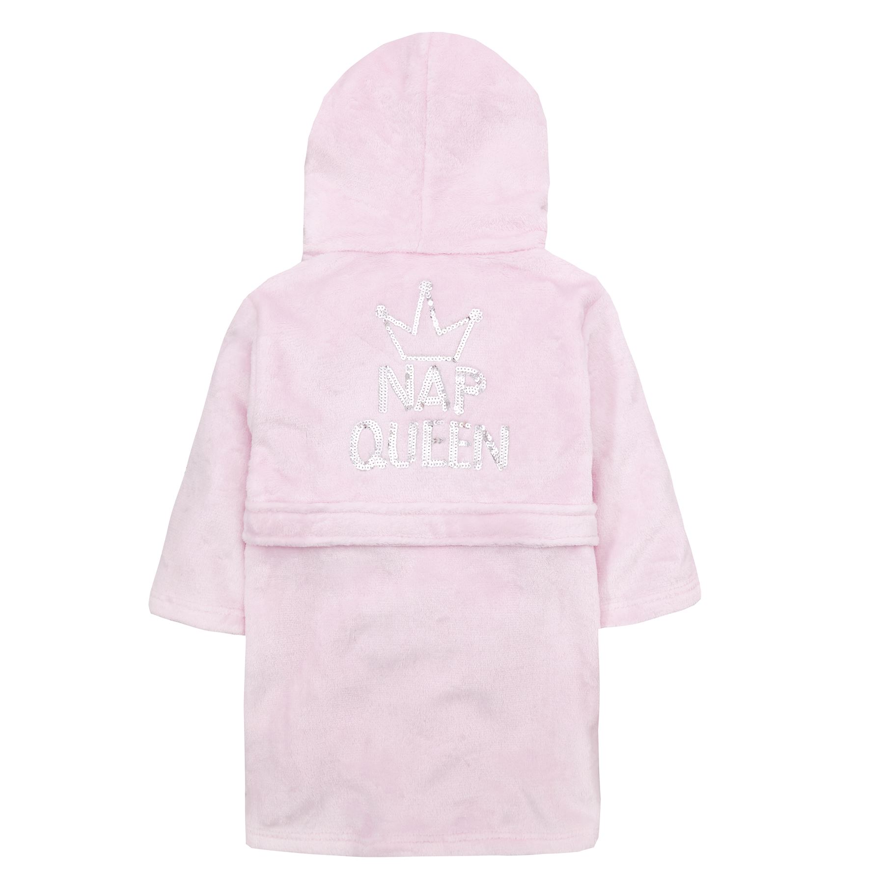 Girls Fleece Bathrobe Kids Childrens Novelty Soft Hooded Character