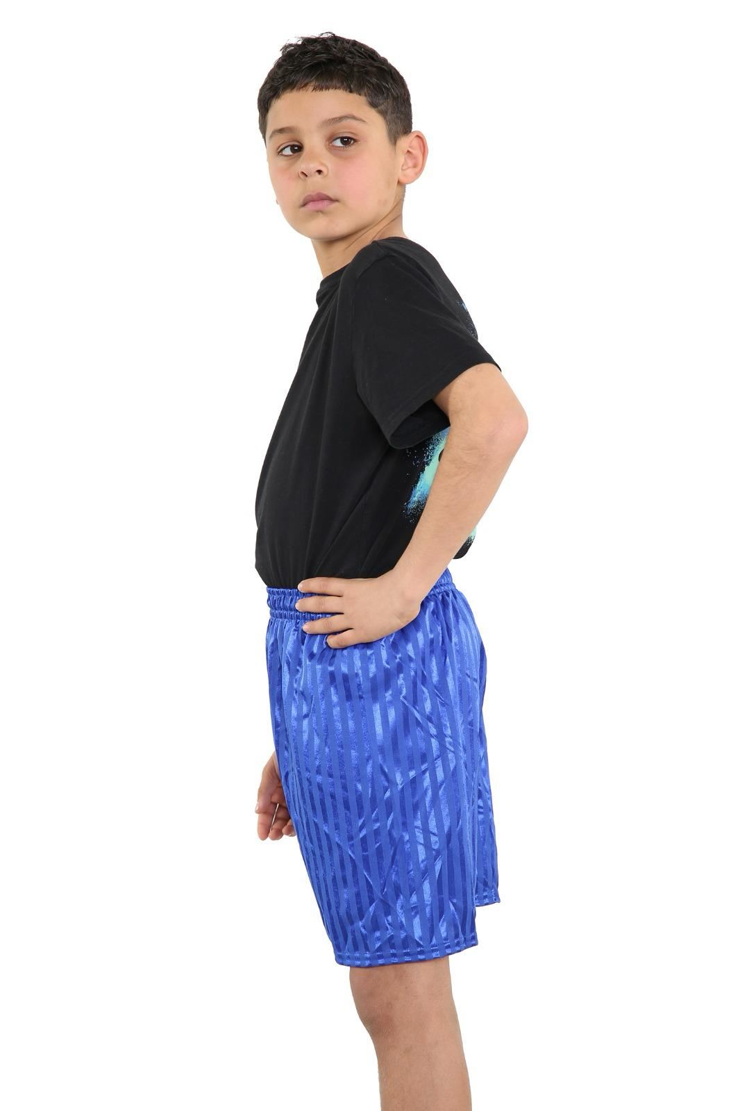 Soccer Shorts Kids Adults School PE Loose Fit Elasticated Active Gym Short - Picture 19 of 23