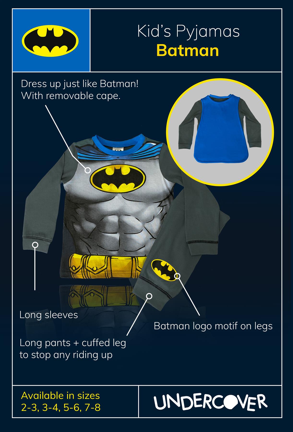 Boys Disney/Marvel/Nickelodeon/DC Character Cotton Pyjamas 1-12 Years - Picture 26 of 64