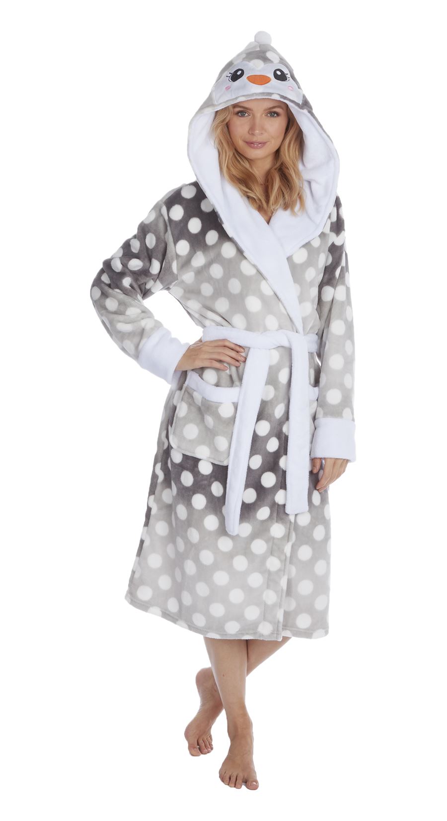 bademantel damen mit ohren